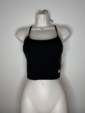 New Vuori All The Feels Tank Top 2.0 Black Size XSmall VW354 #Yoga #Gym
